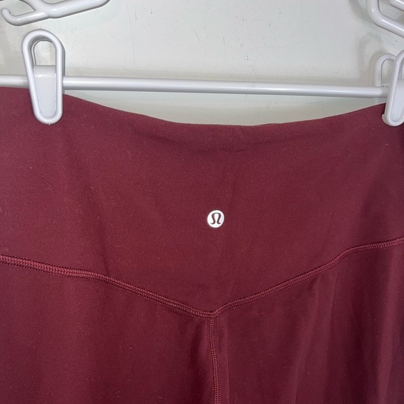 Lululemon Align High-Rise Cropped Jogger - Mulled Wine sz 6 - Picture 12 of 16